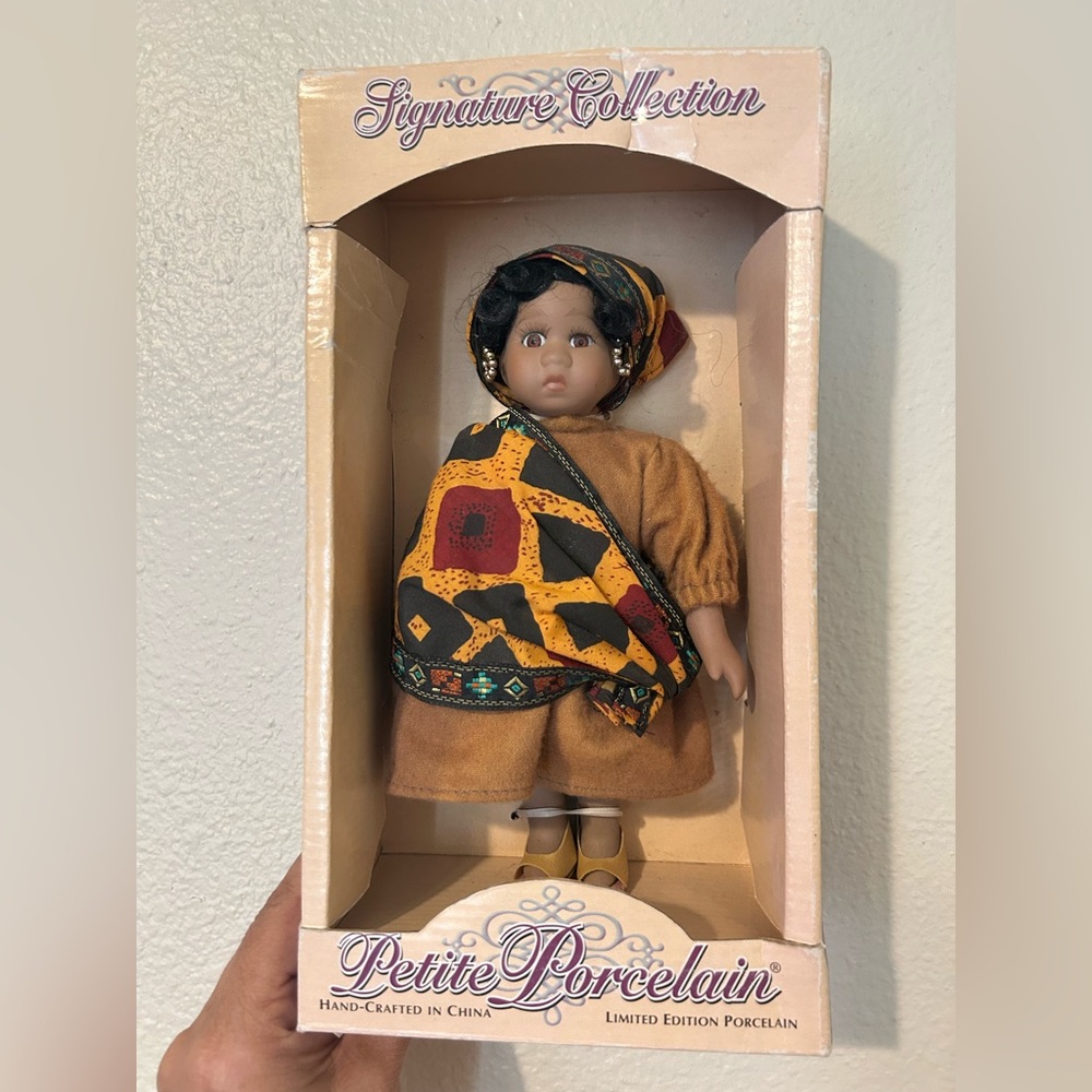 “Kadesha” Petite Porcelain Doll by Barbara Lee the Signature Collection
